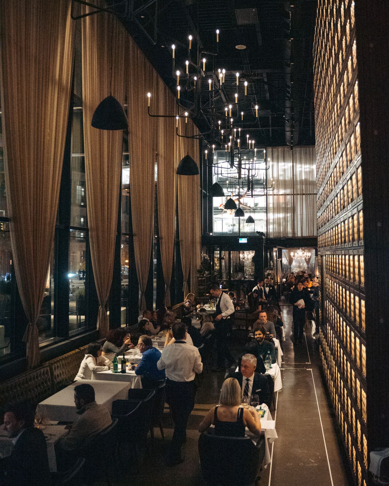 Full restaurant event at Acquafarina