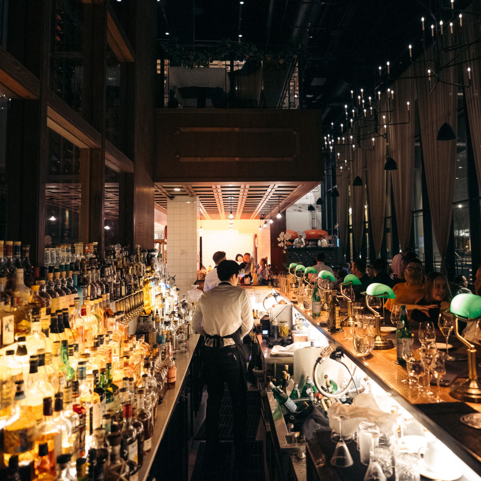 Corporate gathering at Acquafarina in Downtown Vancouver